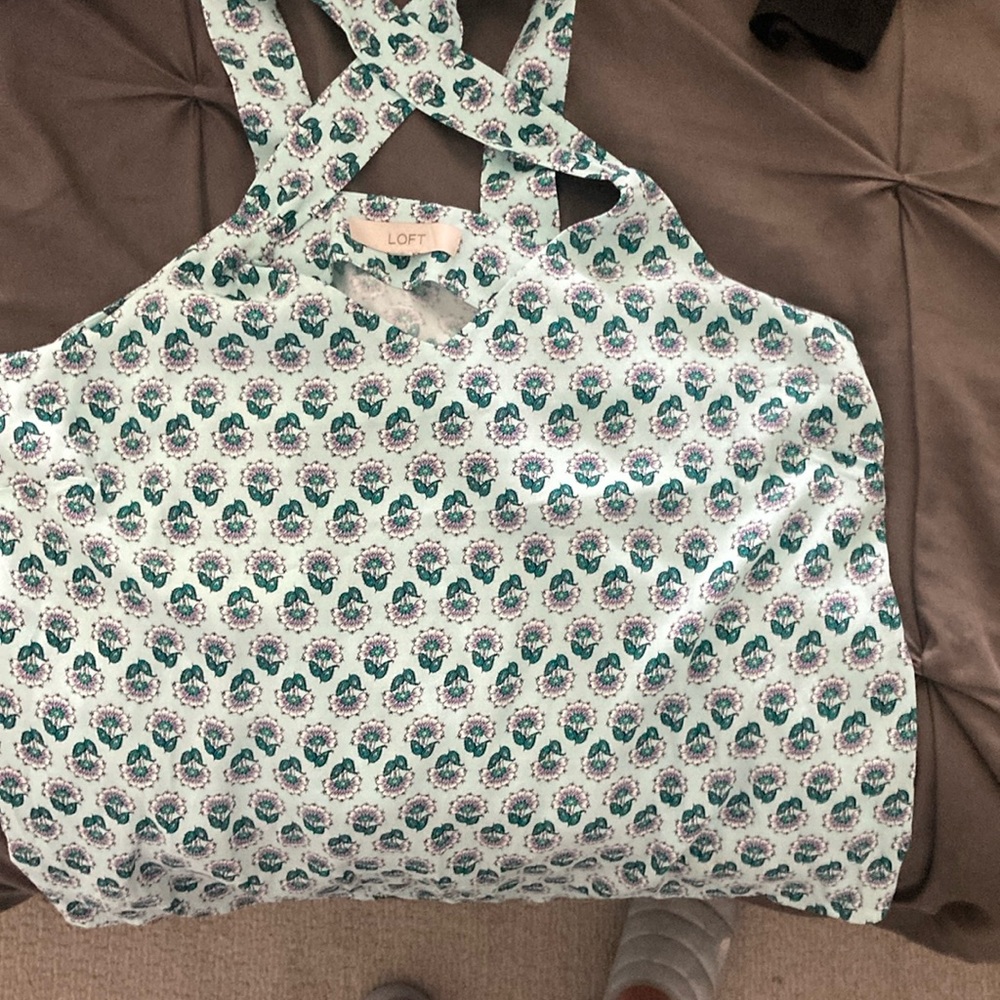 Cross back tank.